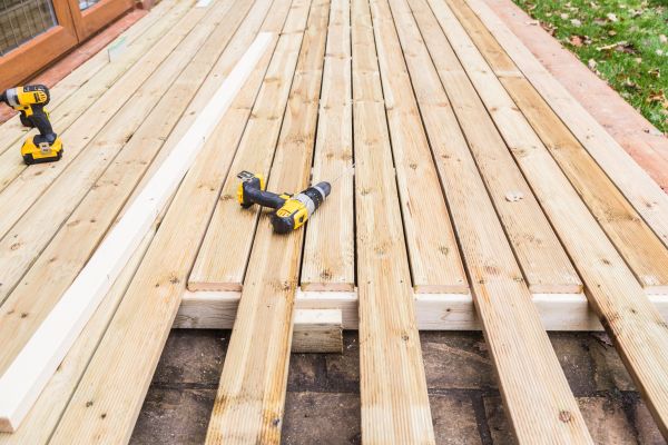Damaged Deck Boards Repair in El Dorado Hills