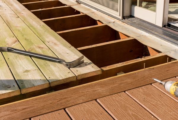 Old Deck Repair in El Dorado Hills