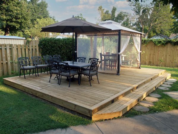 Floating Deck Installation in El Dorado Hills