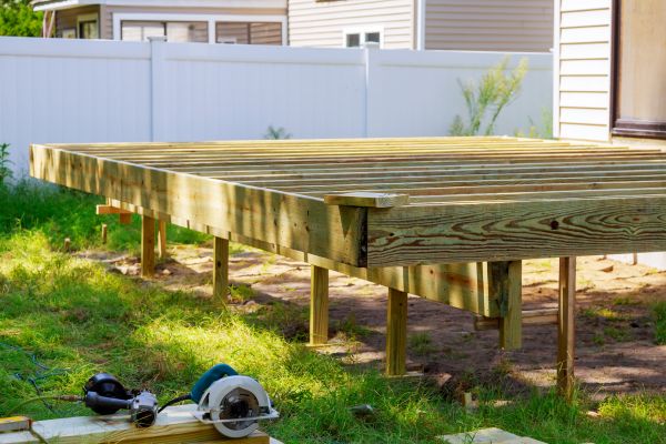Elevated Deck Installation in El Dorado Hills