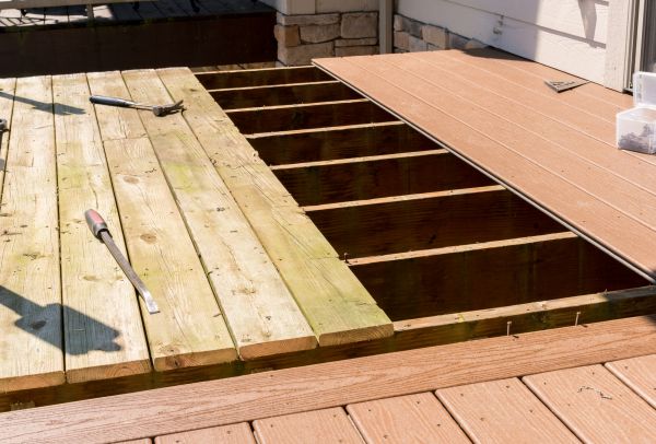 Deck Floor Replacement in El Dorado Hills