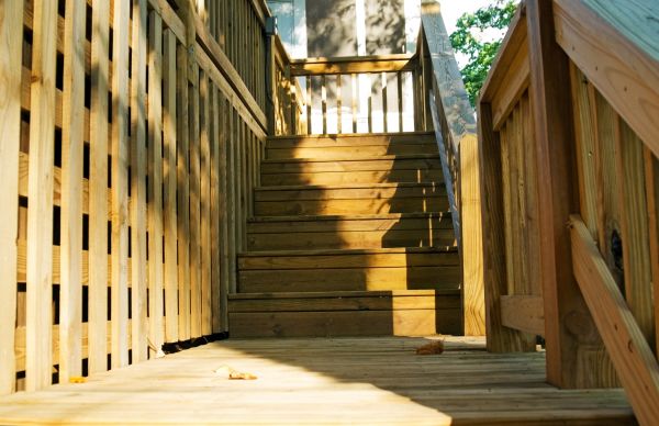 Deck Steps Replacement in El Dorado Hills