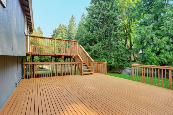 Multi Level Deck Installation in El Dorado Hills