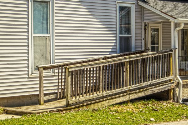 Porch Ramp Construction in El Dorado Hills