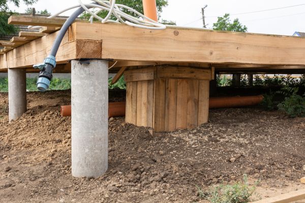 Deck Foundation Repair in El Dorado Hills